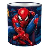 Cudowny Spider-Man cylindryczny metalowy stojak na przybory biurowe 10x11cm