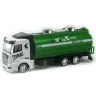 Cysterna ciężarówka z napędem pull-back, światłem i dźwiękiem w skali 1/48