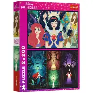 Czarujące księżniczki Disneya 2x200 elementów puzzle - Trefl