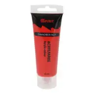 Czerwona jasna farba akrylowa Spirit 75 ml