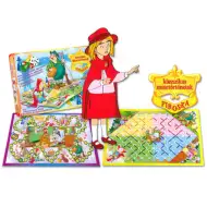 Czerwony Kapturek i wilk gra planszowa - D-Toys