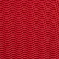 Czerwony dekoracyjny karton falisty 3D B2 50x70 cm 1 szt.