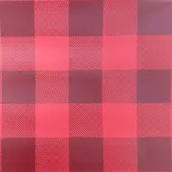 Czerwony papier do pakowania w kratkę 200x70cm