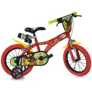 Czerwony rowerek dziecięcy Bing w rozmiarze 14 - rower Dino Bikes