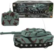 Czołg RC zdalnie sterowany M1 Abrams z efektami świetlnymi i dźwiękowymi, skala 1/32, 22 cm
