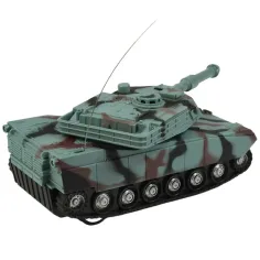 Czołg RC zdalnie sterowany M1 Abrams z efektami świetlnymi i dźwiękowymi, skala 1/32, 22 cm zdjęcie 3