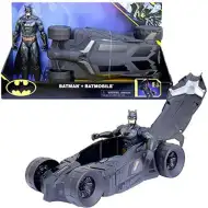 DC Batman: Figurka Batmana o wysokości 30 cm i pojazd Batmobile - Spin Master