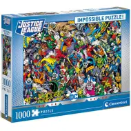 DC Comics Liga Sprawiedliwości niemożliwe puzzle 1000 sztuk - Clementoni