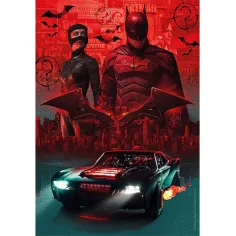 DC Comics: The Batman HQC puzzle 1000 elementów - Clementoni zdjęcie 2