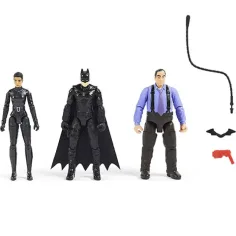 DC Comics: Zestaw figurek The Batman 3 sztuki - Spin Master zdjęcie 2