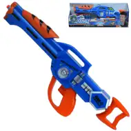Dart Blaster: Ręczna wyrzutnia gąbkowych strzałek o zasięgu 10 metrów, długość 46 cm