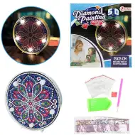 Diamentowa mozaika: Kreatywny zestaw lampy mandala