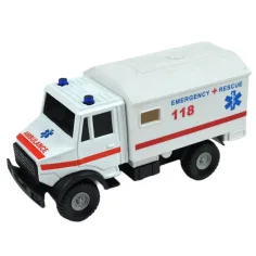 Die-Cast: Zestaw dużych pojazdów policyjnych z akcesoriami zdjęcie 3