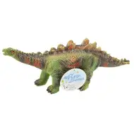 Dino World: Figurka dinozaura Stegozaur z winylu, wydająca dźwięki, z bawełnianym wypełnieniem, 35 cm