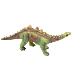 Dino World: Figurka dinozaura Stegozaur z winylu, wydająca dźwięki, z bawełnianym wypełnieniem, 35 cm zdjęcie 2