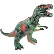 Dino World: Figurka dinozaura T-REX z materiału winylowego wydająca dźwięki, wypełniona bawełną, 35 cm