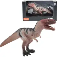 Dino World: Szczegółowo zaprojektowana figurka dinozaura Giganotozaura o wysokości 16 cm w ozdobnym opakowaniu