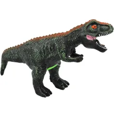 Dino World: Winylowa figurka dinozaura T-REX wydająca dźwięki z wypełnieniem bawełnianym o rozmiarze 35 cm. zdjęcie 2