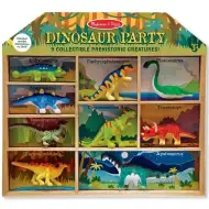 Dinozaury zestaw 9 szt. w drewnianym pojemniku - Melissa &amp; Doug