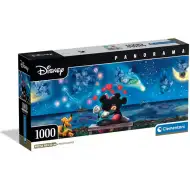 Disney+ - Magiczna noc Myszki Miki i Minnie 1000-elementowe puzzle panoramiczne z plakatem - Clementoni