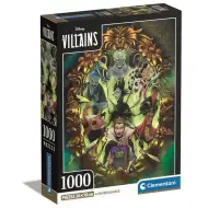 Disney - Złoczyńcy 1000-elementowe puzzle z plakatem - Clementoni
