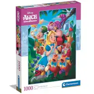 Disney: Alicja w Krainie Czarów 1000-elementowe puzzle - Clementoni