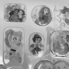 Disney: Auta 3D holograficzny zestaw 13 naklejek zdjęcie 3