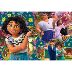 Disney Encanto 2 w 1, puzzle 108 elementów i kolorowanka 50x35 cm - Lisciani zdjęcie 2