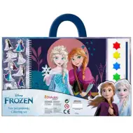 Disney: Kraina Lodu 2. Kolorowanka z farbami wodnymi i naklejkami