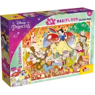 Disney Królewna Śnieżka 2 w 1 maxi puzzle 24 elementy i kolorowanka 70x50 cm - Lisciani