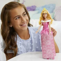 Disney Księżniczki: Lśniąca Księżniczka Śpiąca Królewna lalka - Mattel zdjęcie 4
