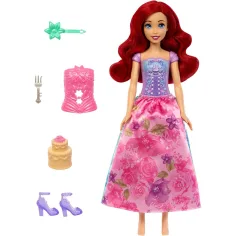 Disney+Księżniczki: Magiczna Niespodzianka Ariel lalka - Mattel zdjęcie 2