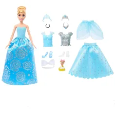 Księżniczki Disneya: Modowy Zawrót Głowy lalka - Kopciuszek - Mattel zdjęcie 5
