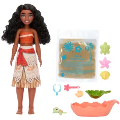 Disney Księżniczki: Zestaw plażowy z lalką Vaiana 2 i piaskiem – Mattel zdjęcie 2