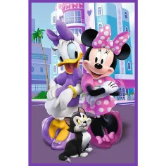 Disney: Minnie Mouse i przyjaciele 3x80 elementów puzzle - Trefl zdjęcie 4