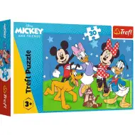 Disney+Myszka Miki i przyjaciele 30-elementowe puzzle - Trefl
