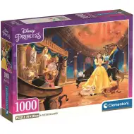 Disney: Piękna i Bestia, puzzle Compact 1000 elementów, 70x50 cm – Clementoni
