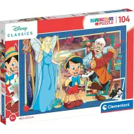 Disney+Pinokio 104-elementowa Super puzzle - Clementoni