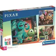 Disney Pixar Supercolor puzzle 3x48 elementów – Clementoni