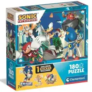 Disney+Sonic+3 180-elementowe super puzzle - Clementoni