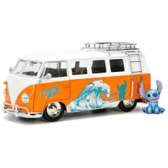Disney Stitch – 1961 Volkswagen Bus z figurką Stitcha 1/24 - Jada Toys zdjęcie 3