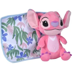 Disney Stitch Anioł pluszowa figurka z kocykiem 25 cm - Simba Toys