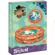 Disney Stitch dmuchany basen z 2 pierścieniami 100 cm - Mondo Toys