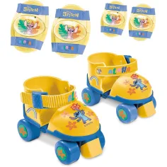 Disney Stitch rolki z ochraniaczami w rozmiarach 22–29 - Mondo Toys zdjęcie 2