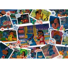 Disney: Stitch słodkie wspomnienia 1000-elementowe puzzle - Trefl zdjęcie 2
