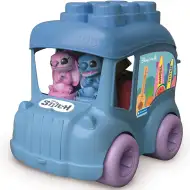 Disney Stitch szkolny autobus z miękkimi klockami konstrukcyjnymi - Clementoni