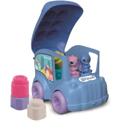 Disney Stitch szkolny autobus z miękkimi klockami - Clementoni zdjęcie 3