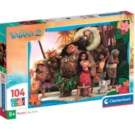Disney+Vaiana+2+104-elementowa+Supercolor+układanka+-+Clementoni