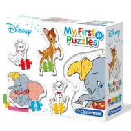 Disney Zwierzęta 4 w 1 zestaw puzzli - Clementoni