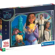 Disney+Życzenie 104-elementowe Super puzzle - Clementoni